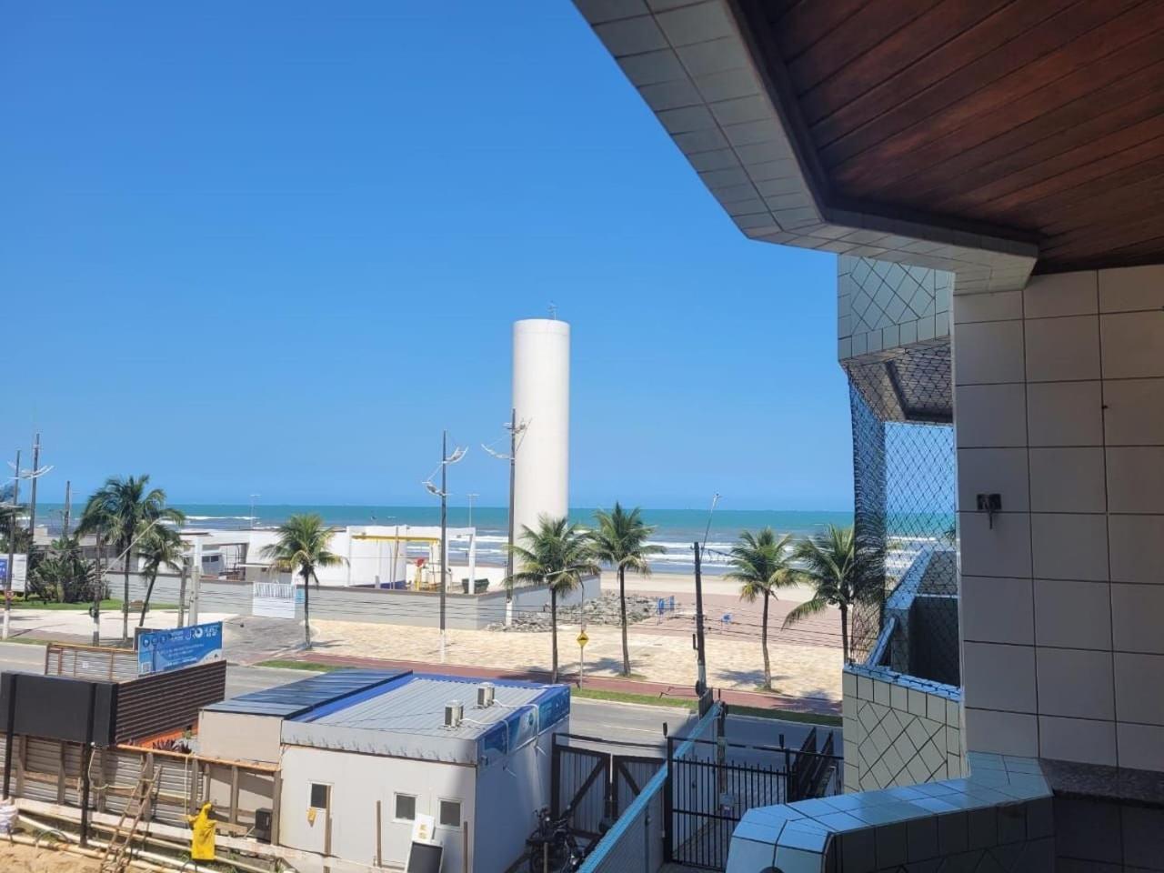 Frente Vista Mar Com Varanda Wi Fi 300Mbps E 10M Da Praia Da Tupi - Estacionamento Gratuito Praia Grande  Exterior foto
