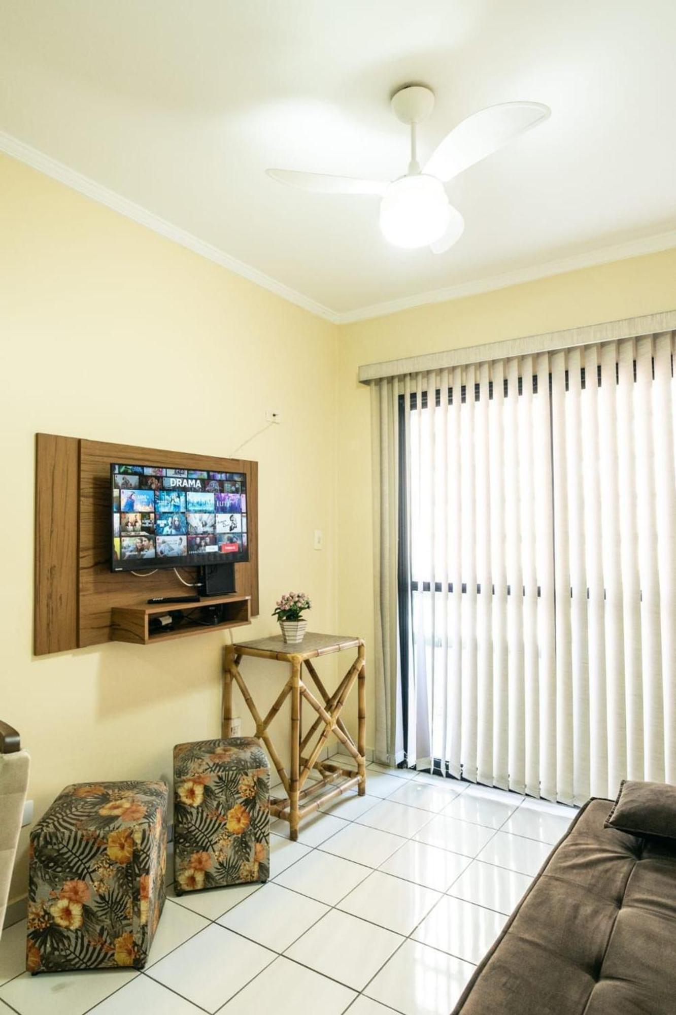 Frente Vista Mar Com Varanda Wi Fi 300Mbps E 10M Da Praia Da Tupi - Estacionamento Gratuito Praia Grande  Exterior foto
